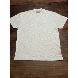 Essentials FOG Fear of God White Oversized Plain T Shirt BACK LOGO SMALL NWOT